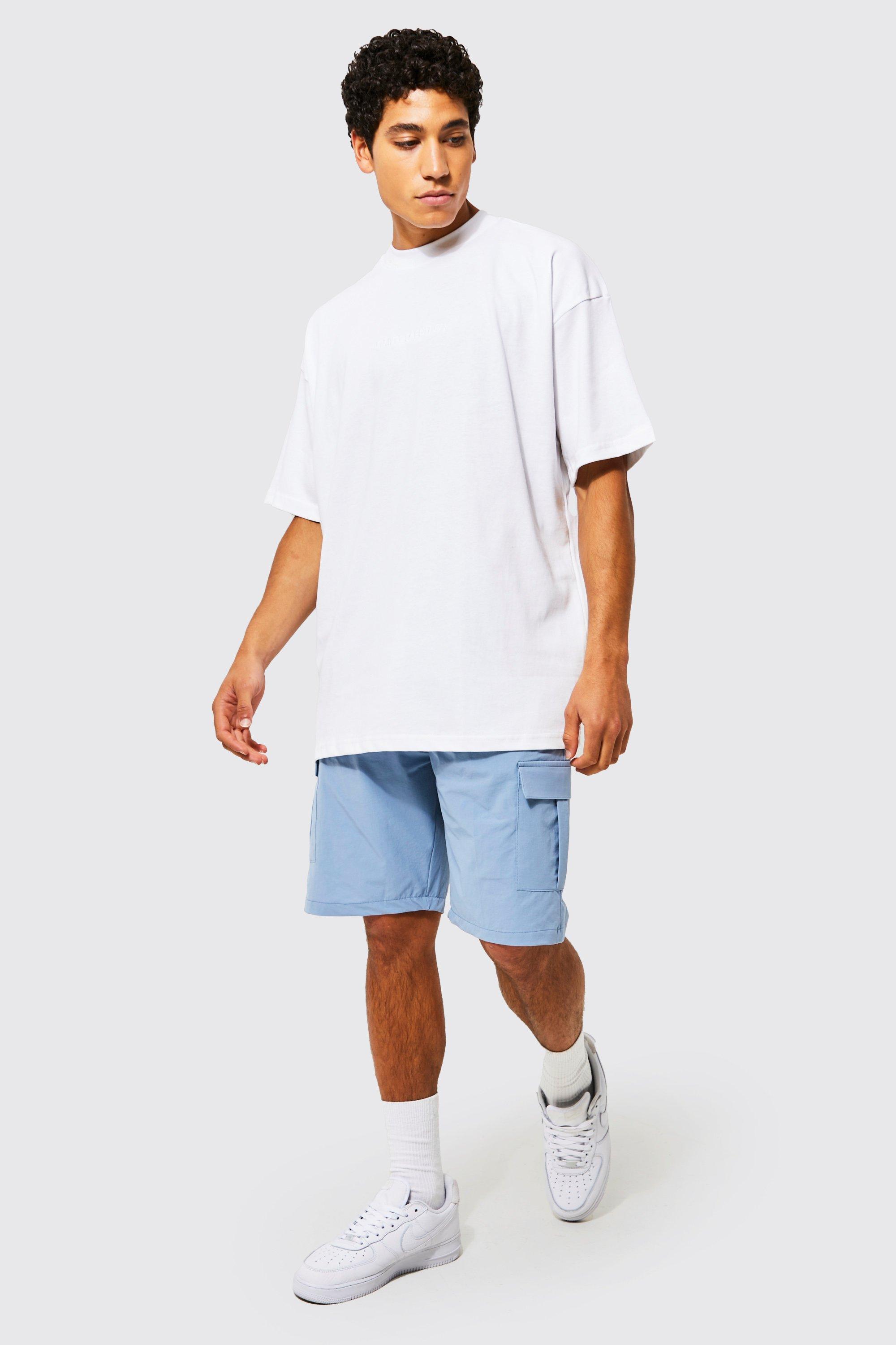 Baggy t shirt hot sale and shorts